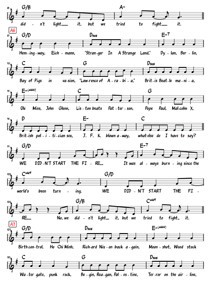Sheet Music